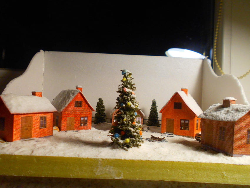 Old Church Christmas Scene Diorama – Poland's Best Home & Hobby HD wallpaper