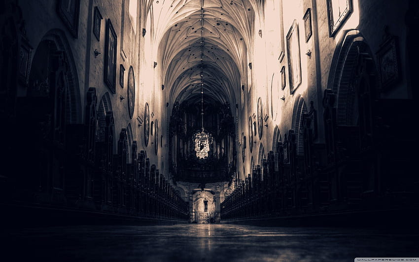 Synyster Gates, gotische Architektur HD-Hintergrundbild