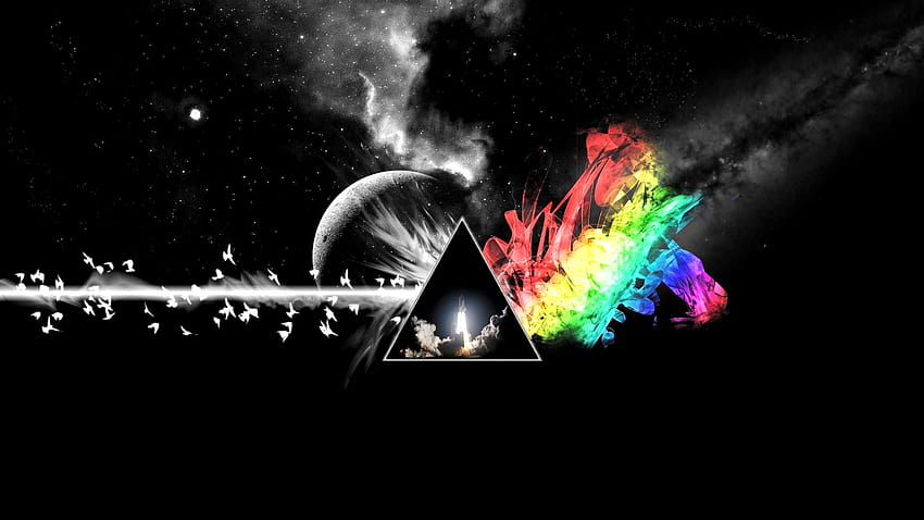 Pink Floyd, rahat bir şekilde uyuşmuş HD duvar kağıdı