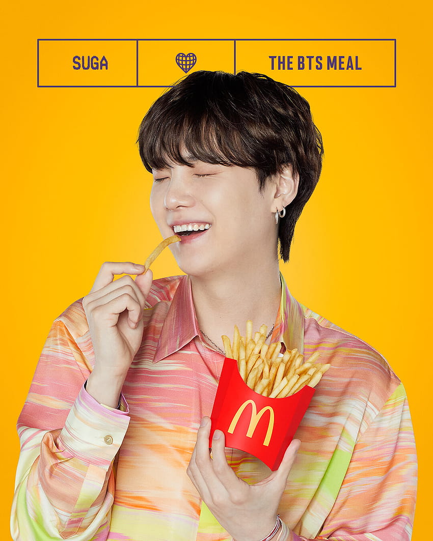 ENDORSEMENTS] Makanan BTS McDonald's, makanan wallpaper ponsel HD