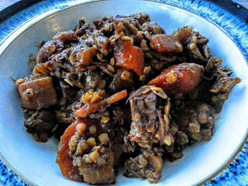 Przepis na gulasz wołowy w powolnej kuchence, światowe mięso Tapeta HD