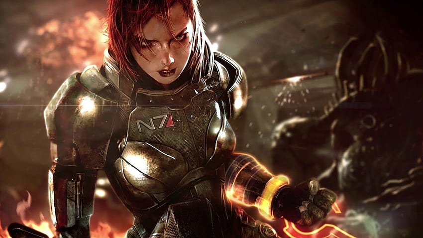 Mass Effect Jane Shepard, efeito de massa shepard mulheres papel de parede HD