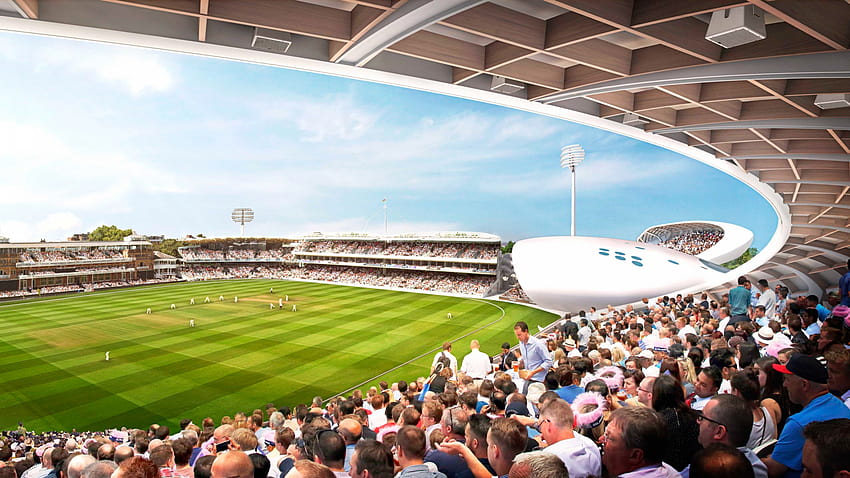 The Design Of Cricket: Building A Global Community – Melbourne Design Week 2021, Lords Cricket Ground Sfondo HD