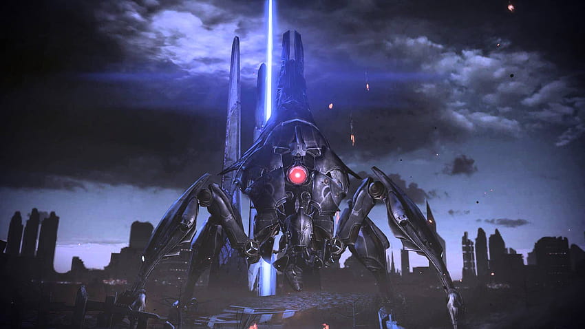 Mass Effect 3 Reaper Destroyer Dreamscene Video HD wallpaper