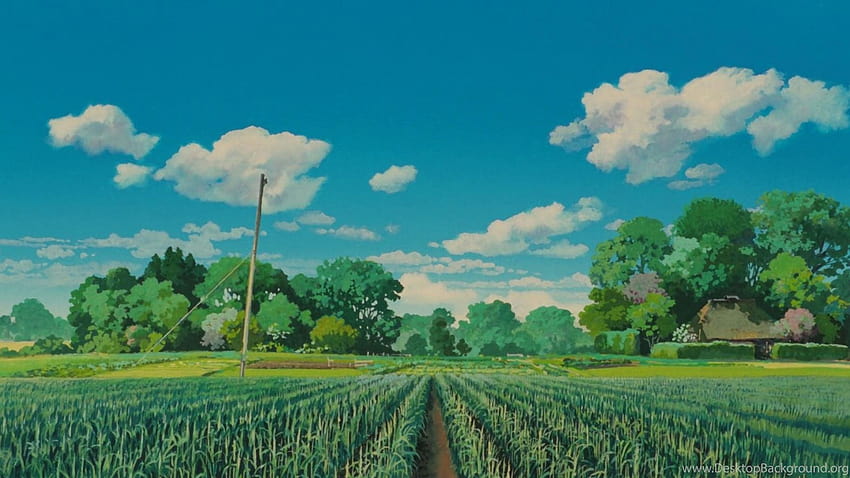 Studio Ghibli Arka Planları Arka Planlar, ghibli pc HD duvar kağıdı