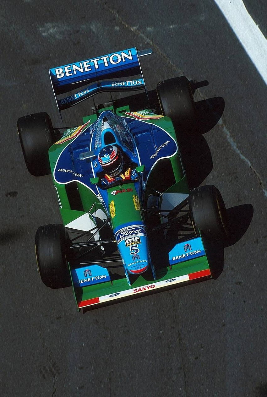 Schumacher Benetton by jpeck994 HD phone wallpaper