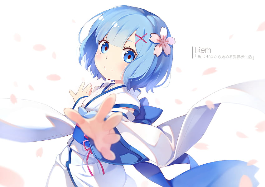 Rem anime cute HD wallpaper | Pxfuel