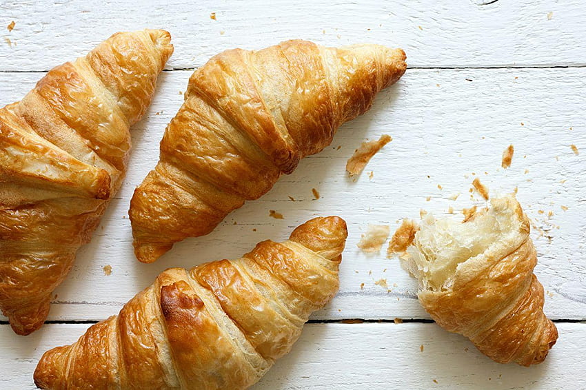 Croissant Food Pastry HD wallpaper