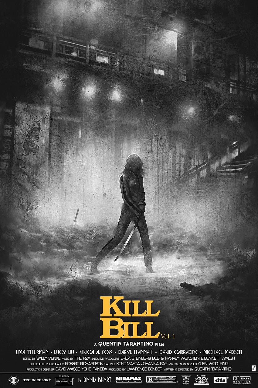 ฆ่าบิล คาร์ล ฟิตซ์เจอรัลด์ Kill Bill เล่ม 1 วอลล์เปเปอร์โทรศัพท์ HD