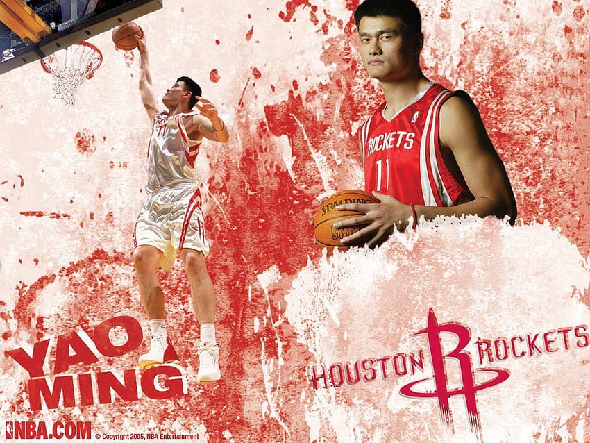 Yao Ming Houston Rockets HD Wallpaper | Pxfuel