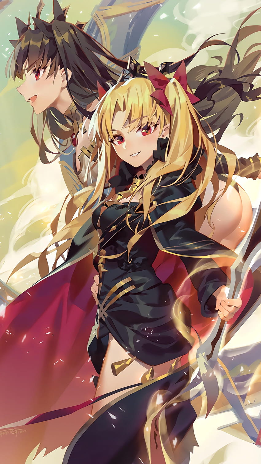 エレシュキガル&イシュタル【Fate/Grand Order】、Fateエレシュキガルフォン HD電話の壁紙