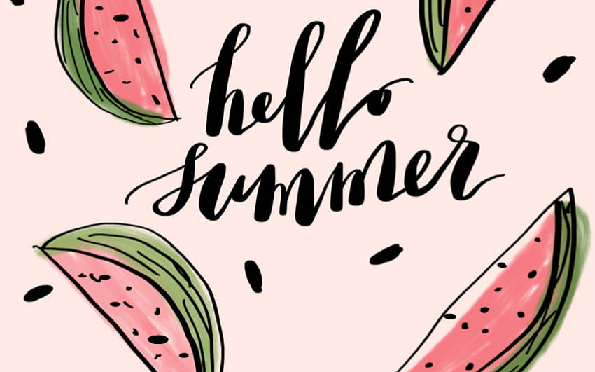 Hello Summer TCL Summer Watermelon [2500x4446] for your , Mobile & Tablet, hello summer cute HD wallpaper
