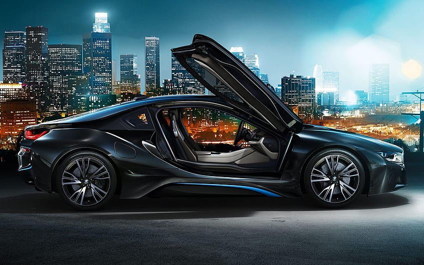 : BMW i8 Protonic Frozen Black Edition, 2018 bmw i8 cupé fondo de pantalla