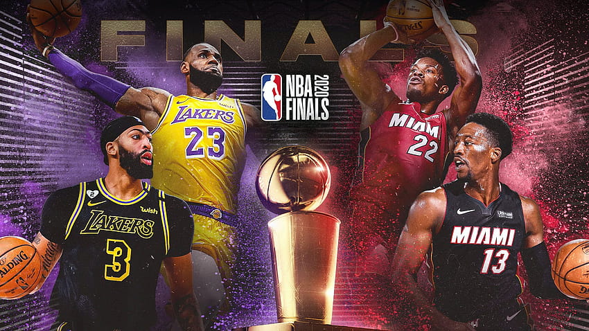 Finales NBA: Lakers remporte la première bataille, Miami Heat pas de match pour les Lakers, champions de la finale NBA 2020 des Lakers de Los Angeles Fond d'écran HD