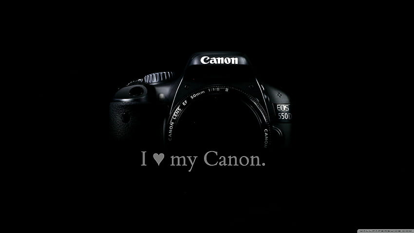 I love my Canon. Ultra Backgrounds for U TV : & UltraWide & Laptop : Multi Display, Dual Monitor : Tablet : Smartphone, canon logo HD wallpaper