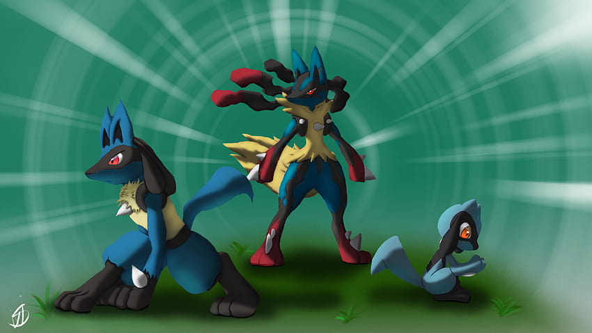 ArtStation - Shiny Lucario