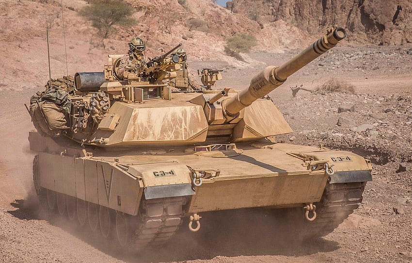 MBT, Abrams M1A1, USMC, USMC, MBT , section оружие HD wallpaper