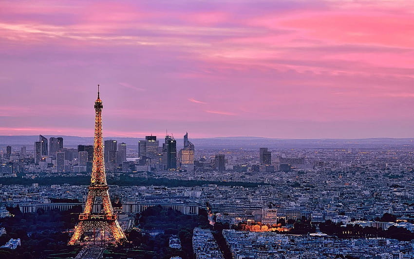 Paris , Pink Clouds Paris HD wallpaper | Pxfuel