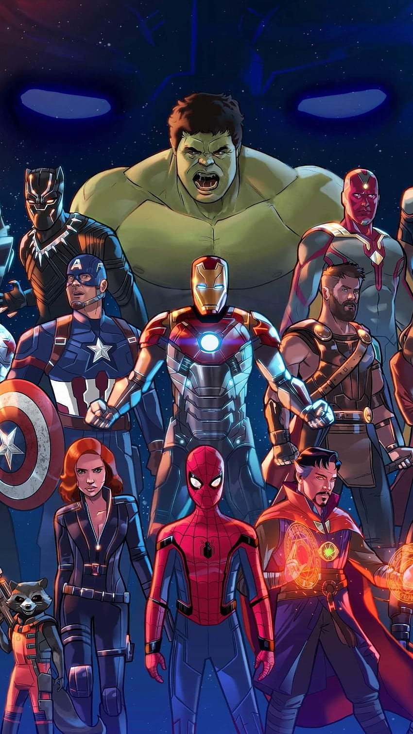 Marvel Cinematic Universe Artwork , Superheroes and, marvel cinematic universe characters HD phone wallpaper