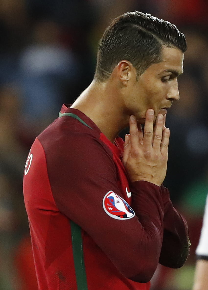 Ronaldo 'sad' after night to forget at Euro 2016, ronaldo sad HD phone wallpaper