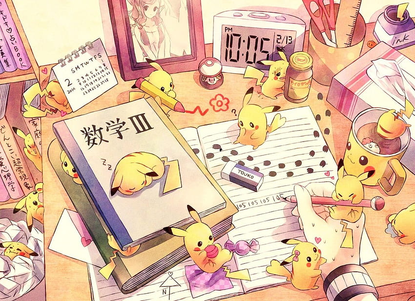 Pikachu, Pokémon y Kawaii, lindo pokemon kawaii fondo de pantalla