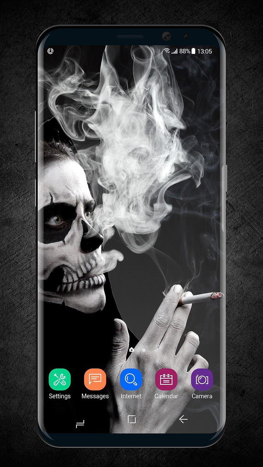Zigaretten- und Rauch-Sperrschirm für Android, Sigret HD-Handy-Hintergrundbild