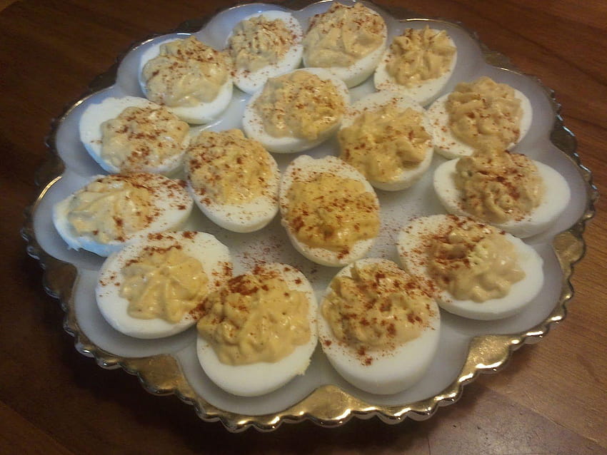 Chez Helene Cookbook: Deviled Eggs HD wallpaper