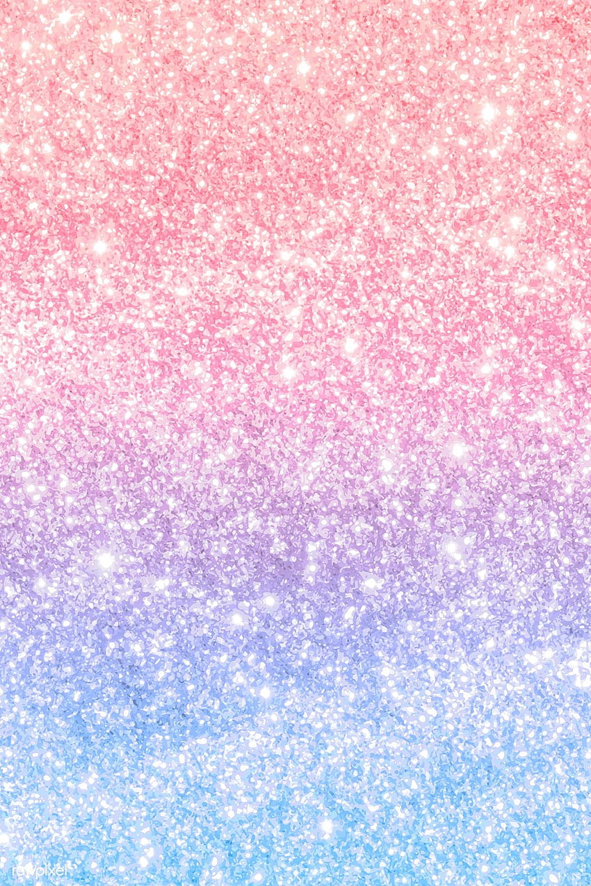 premium vector of Pink and blue glittery pattern backgrounds, light pink glitter HD phone wallpaper