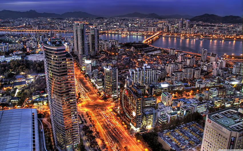 Seoul Di Malam Hari, Korea Selatan ❤ untuk Ultra Wallpaper HD