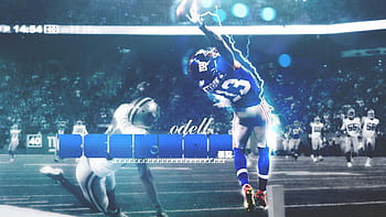 Odell Beckham Jr 🔵 in 2022  Nfl football wallpaper, Beckham jr