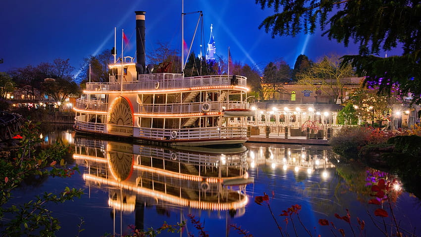 Molly Brown Riverboat Disneyland Park HD wallpaper