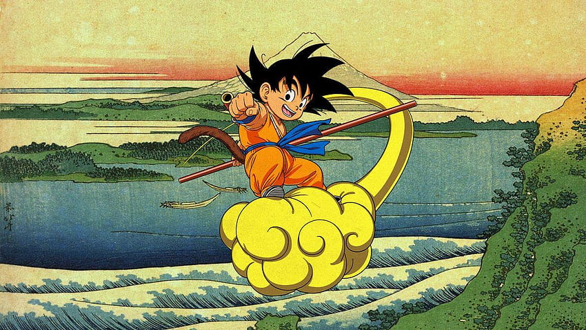 Kid Goku Dragonball autorstwa Franky4FingersX2, dzieciak goku Tapeta HD