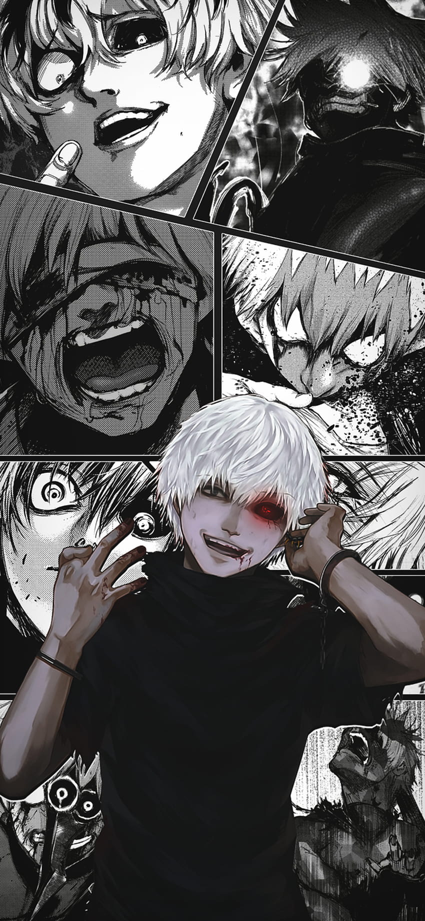 少し前に作った金木研 :D : r/TokyoGhoul, ken kaneki manga HD電話の壁紙