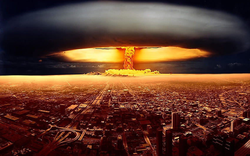 Explosión nuclear, la bomba del zar fondo de pantalla