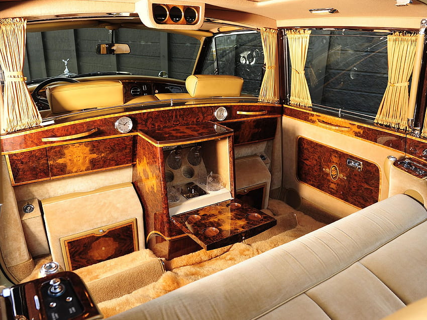 1992 Rolls Royce Phantom VI Landaulette luxury interior f, rolls royce interior HD wallpaper