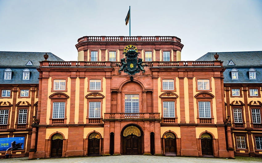 10 Mannheim Palace, palaces HD wallpaper