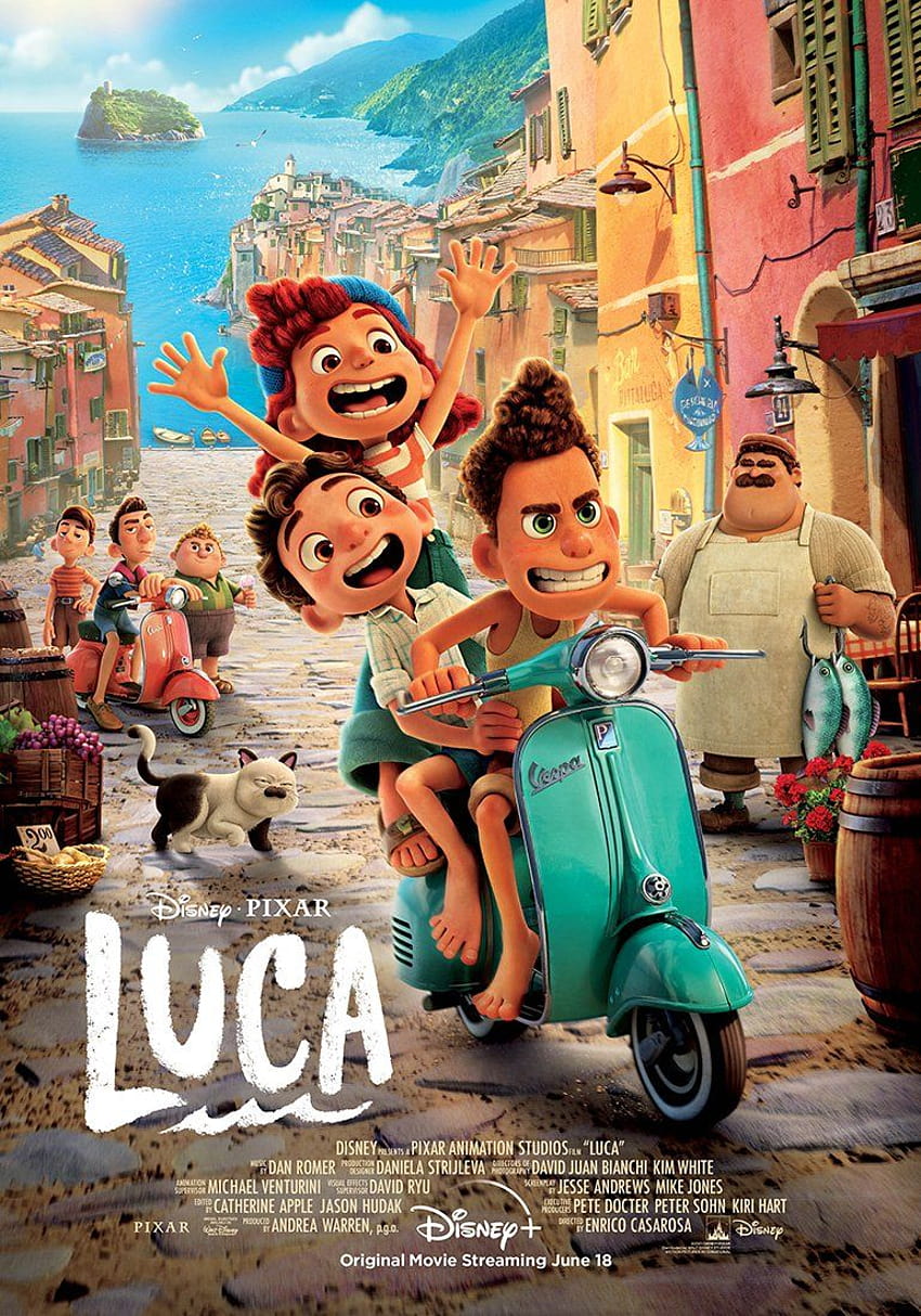 Luca Disney Pixar Tapeta na telefon HD