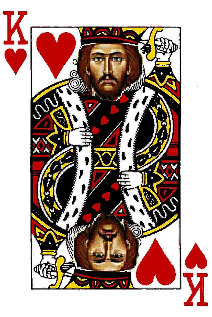 Iphone King Card, rey de corazones fondo de pantalla del teléfono