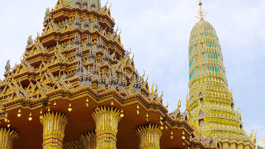 Bâtiments historiques : Vue de Bangkok, grand palais bangkok Fond d'écran HD