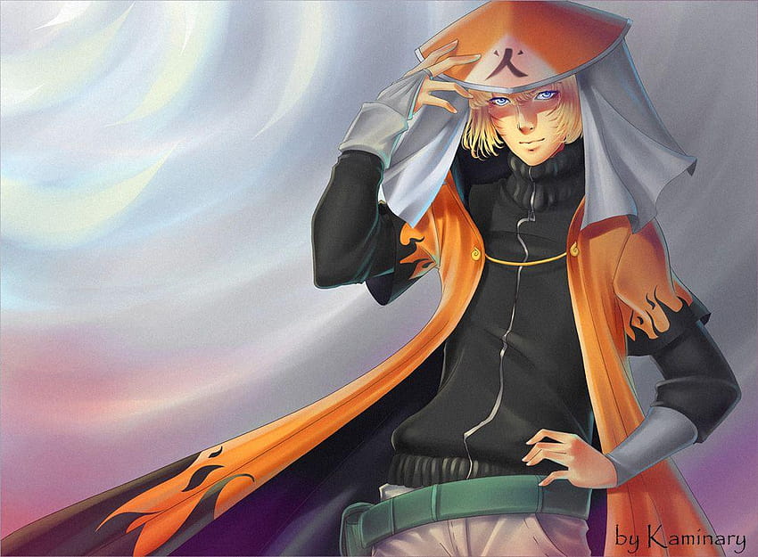 Download Sad Naruto Hokage Cloak Wallpaper