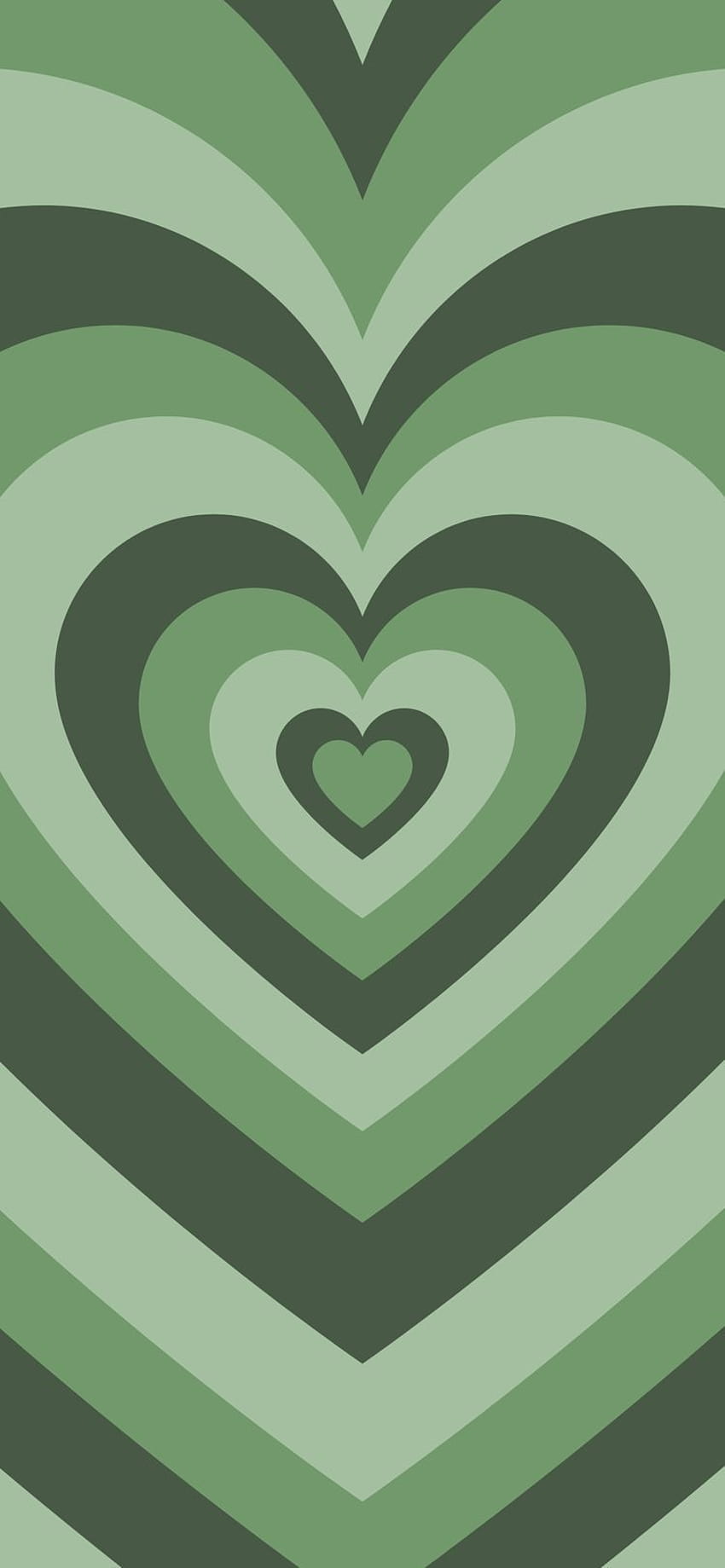 esme :) หัวใจแห่งความงามสีเขียวมิ้นต์ วอลล์เปเปอร์โทรศัพท์ HD