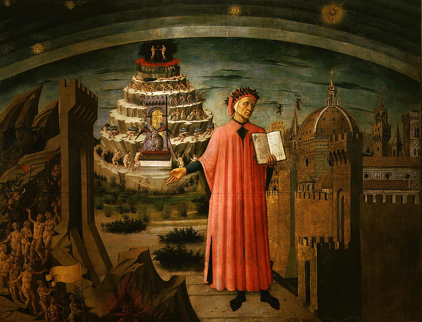 Dante, göttliche Komödie HD-Hintergrundbild