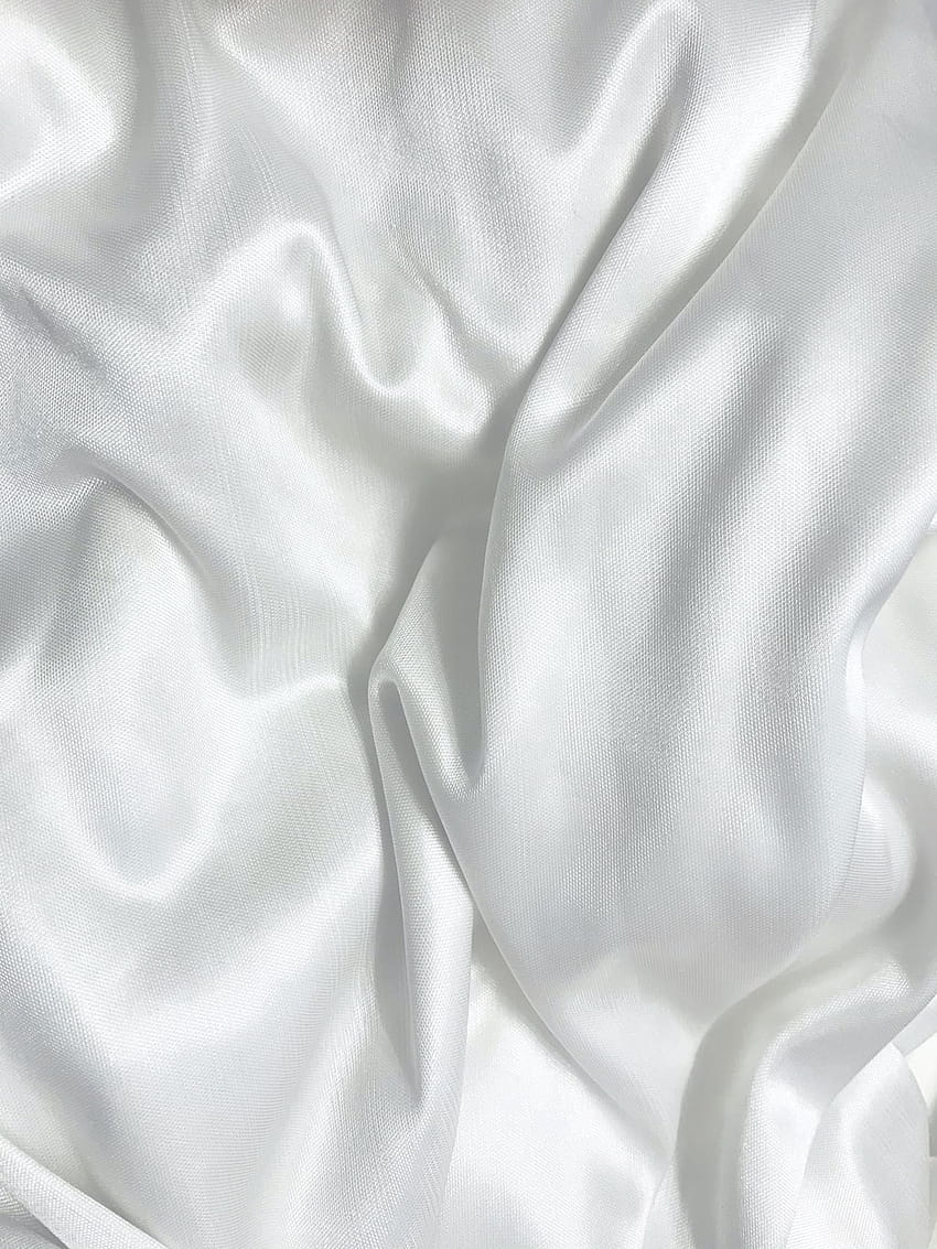 Silk Fabric, white silk HD phone wallpaper