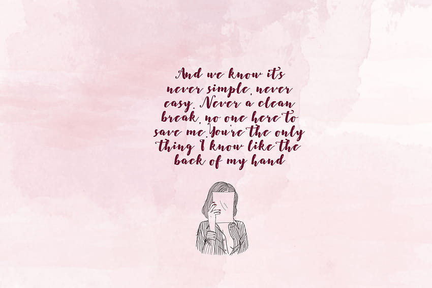 Lofi pink quote • For You For & Mobile, simple aesthetic quotes HD wallpaper