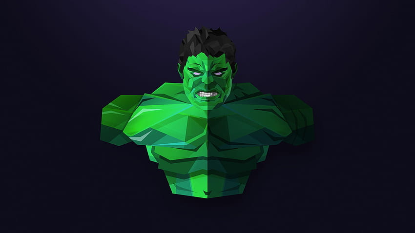 Hulk Artwork, hulk neon HD wallpaper