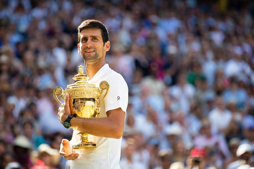 Novak Djokovic Wimbledon 2019 fondo de pantalla