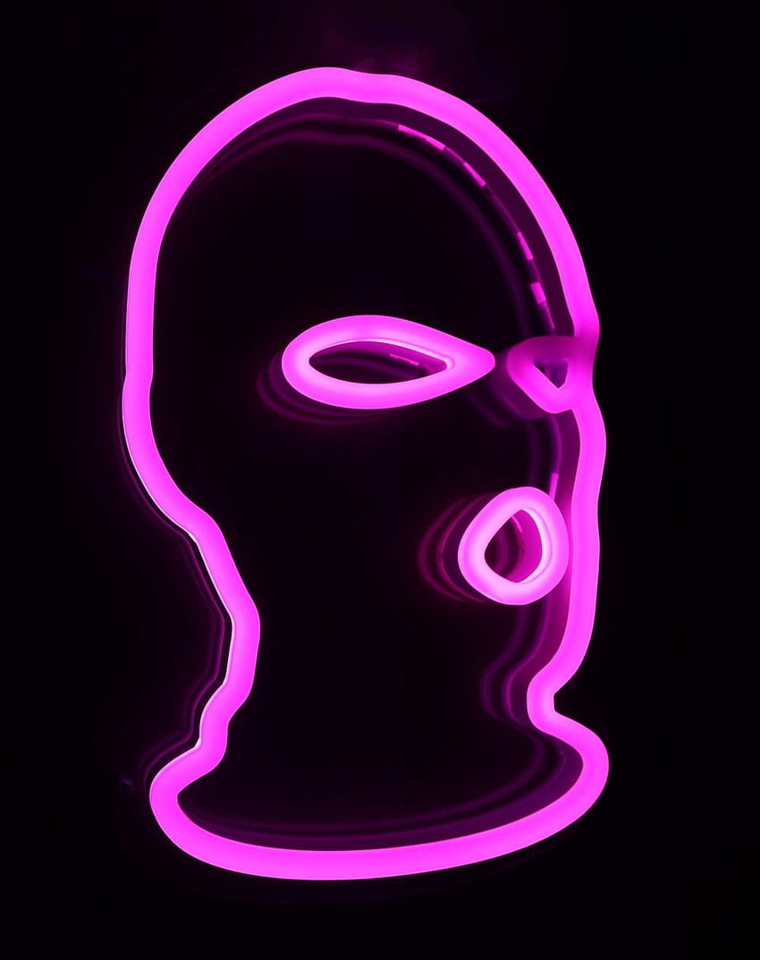 Neonowy fiolet, fioletowy profil Tapeta na telefon HD