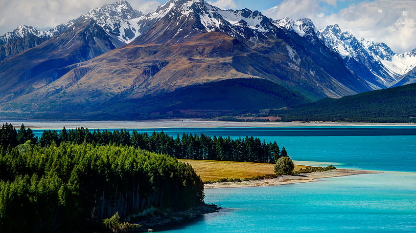 Lake Tekapo, South Island, New Zealand, lake in new zealand HD wallpaper