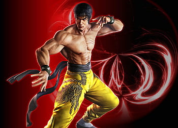Tekken 8 Jin Kazama fighting game 4K wallpaper download