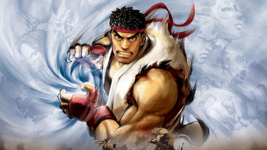 Video Game Ryu Street Fighter Iv Segar Baru Wallpaper HD